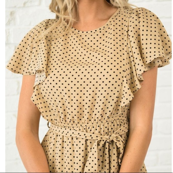 Citrus & Lemon Modest Midi Dress Size M - Picture 7 of 8